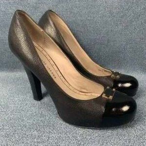 Marc By Marc Jacobs Women's Leather Black Heel Pumps Size:38(U.S 8)